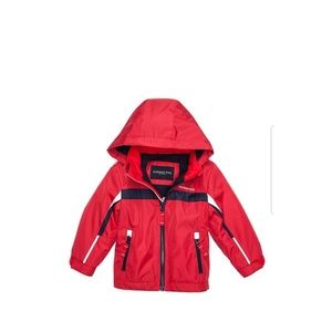 London Fog Fleece lined Hooded Jacket Boys Infant